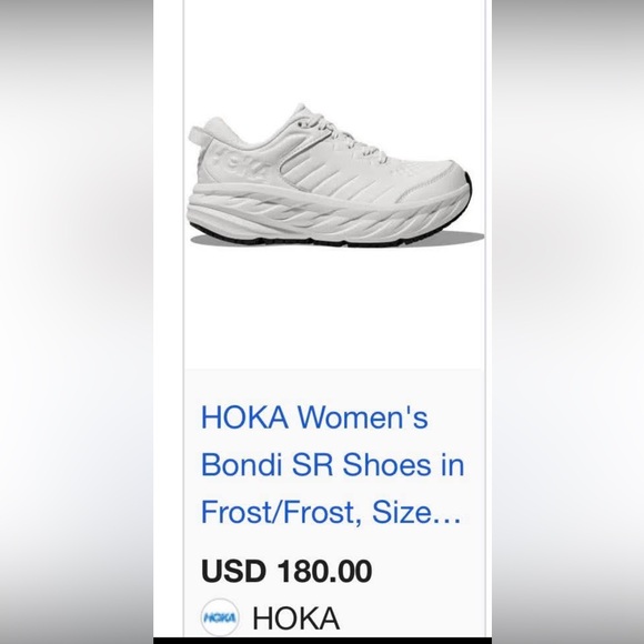 HOKA for womens Size 10 (oil/slip resistant) - Picture 7 of 7